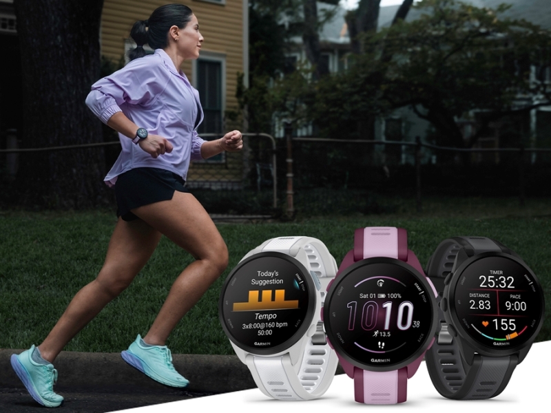 Garmin Forerunner 165 Mist Grey Whitestone